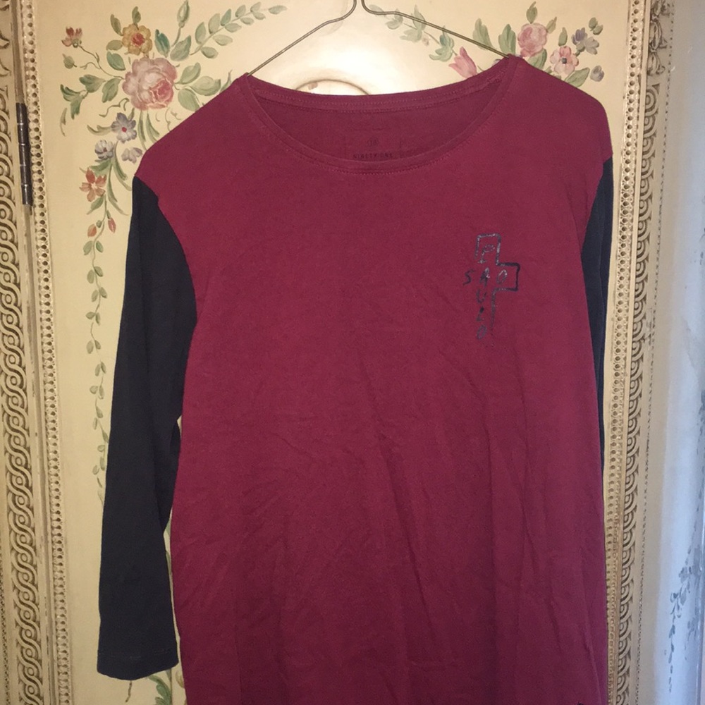 Ninety one 3/4 sleeve shirt